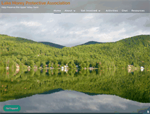 Tablet Screenshot of lakemorey.org